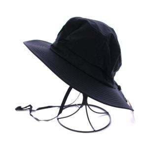 THE NORTH FACE タグ付き HORIZON HAT ホライズンハット サファリハット ロゴ NN41918 帽子 L 黒 ブラック