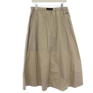 Columbia タグ付き Monroe Point W Skirt スカート フレア ロング マキシ丈 PL0182 L ベージュ