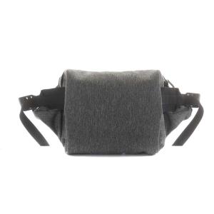 cote&ciel ボディバッグ S エコヤーン ウエストバッグ ショルダーバッグ ナイロン グレー