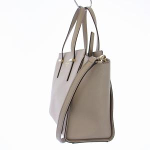 kate spade new york ショルダーバッグ ハンドバッグ 2WAY レザー グレージュ