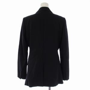 Theory 21AW TRACEABLE WOOL ETIENNETTE テーラードジャケット 総裏地 シングル 1B ウール 黒 ブラック