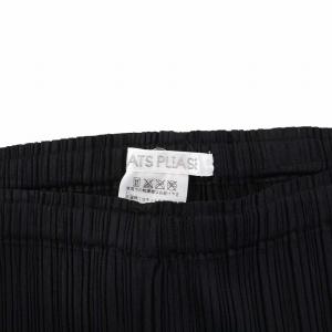 PLEATS PLEASE ISSEY MIYAKE イッセイミヤケ PP21-JF122 イージーパンツ プリーツ S ブラック
