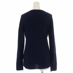 MADISONBLUE ニット カットソー 長袖 00 XS 紺 ネイビー