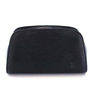 LOUIS VUITTON エピ ドーフィーヌ PM ノワール ポーチ M48442 黒 ブラック