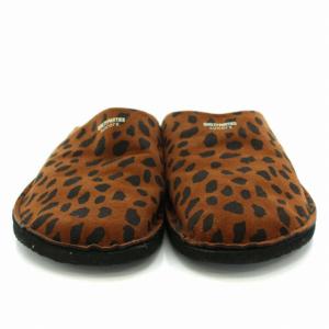 WACKO MARIA SUICOKE 21SS mule sandal サンダル スリッパ レオパード ヒョウ柄 フェイクスエード 靴 シューズ