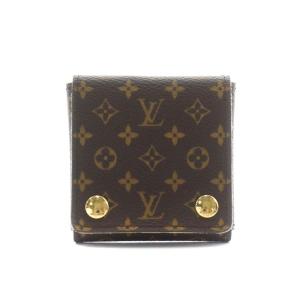 モノグラム アクセサリーケース ジュエリーケース 茶 ブラウン