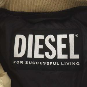 DIESEL W-STEN ダウンジャケット アウター L ベージュ