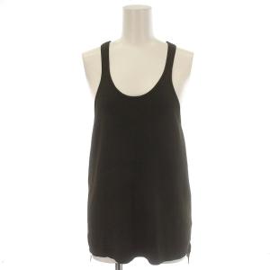 フィービー期 ノースリーブ カットソー ニット タンクトップ S カーキ