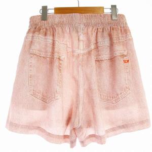 DIESEL FOR SUCCESSFUL LIVING S-GAYLE ショートパンツ ハーフパンツ 転写プリント 40 L ピンク A08432