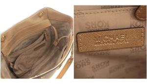 MICHAEL KORS トートバッグ チェーンショルダー ゴールド