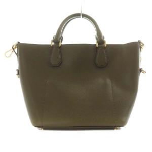 MICHAEL KORS ハンドバッグ ショルダーバッグ 2WAY レザー カーキ 30S5GGRT6U