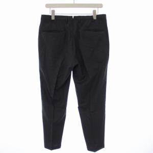 INCOTEX SLIM fit SUPER 130’S スラックスパンツ ジップフライ ウール 48 L グレー