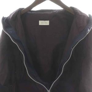 BED J.W. FORD アノラックパーカー プルオーバー ジップアップ ハーフジップ 2 L 紫 パープル