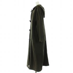 GLOVERALL ダッフルコート ロング アウター フード S カーキ