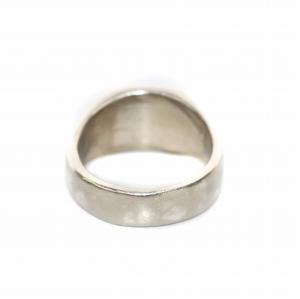 NUMBER (N)INE リング 指輪 スクエア N(N) ボックスロゴ 19号 シルバー D