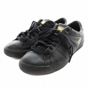 Onitsuka Tiger ローンシップ LAWNSHIP スニーカー シューズ レザー US4.5 23.0cm 黒 ブラック THL518