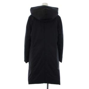 23区 18AW LIMONTA ADS ダウンコート ロング フード アウター 36 S 黒 ブラック