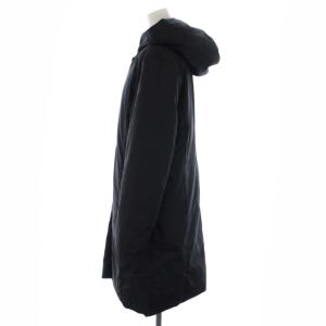 23区 18AW LIMONTA ADS ダウンコート ロング フード アウター 36 S 黒 ブラック