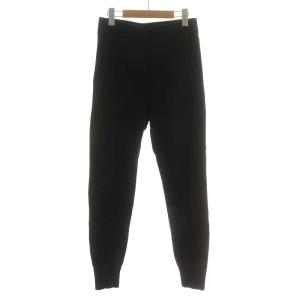 21AW ウールスウェットパンツ ジョガーパンツ 36 S 黒 ブラック 21030500710130
