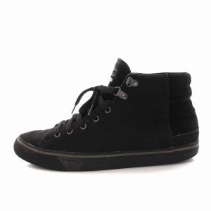 UGG australia ENERG Hoyt ハイカット シューズ スニーカー スエード切替 US8 26cm 黒 ブラック 1012615