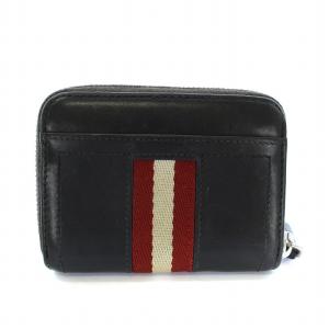 BALLY 財布 小銭入れ コインケース ラウンドファスナー レザー 茶 ブラウン TEBIOT/271