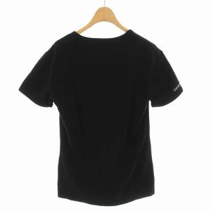 EMPORIO ARMANI Tシャツ カットソー Vネック 半袖 コットン L 黒 ブラック
