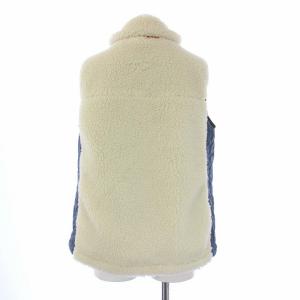 Columbia アーチャーリッジベスト フリースベスト 中綿 アウター ジップアップ L アイボリー レッド 赤 219PL1046