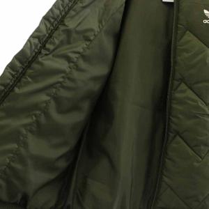 adidas Originals Quilted Superstar Jacket In Green 中綿ジャケット キルティングジャケット ロゴプリント スリーライン