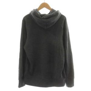 LOOPWHEELER パーカー プルオーバー 長袖 ウール M グレー
