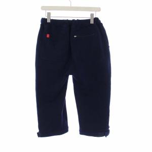 LOOPWHEELER スウェットパンツ クロップド イージー M 紺 ネイビー