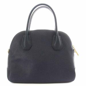 MICHAEL KORS ハンドバッグ レザー 紺 ネイビー