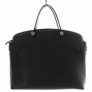 FURLA アガタ AGATA ハンドバッグ レザー 黒 ブラック