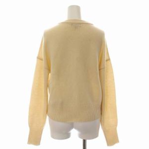 Theory CASHMERE DROP SHOULDER CREW ニット セーター カシミヤ クルーネック 長袖 S 白 オフホワイト