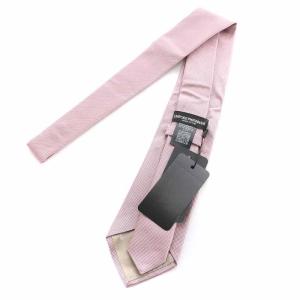 EMPORIO ARMANI ネクタイ レギュラータイ シルク ピンク