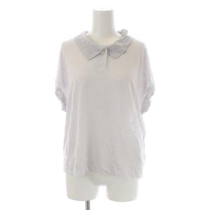 22SS リネンチェルシーポロ LINEN JERSEY POLO ポロシャツ ニット 半袖 麻 2 M ライトグレー 5782168006