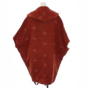 KAPITAL 15AW 西部毛布 ウールダッフルコート ロング 七分袖 アウター F オレンジ