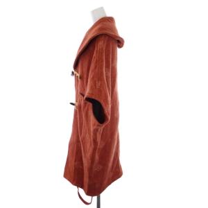 KAPITAL 15AW 西部毛布 ウールダッフルコート ロング 七分袖 アウター F オレンジ