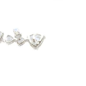 SWAROVSKI EC LONG EAR CUFF WHI/RHS イヤーカフ 両耳 クリア シルバー色 5652040