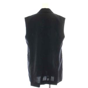 Spick&Span 22SS オーバースーツベスト タックトラウザーズパンツ セットアップ 上下 ジレ シングル ロング サイドベンツ スラックス