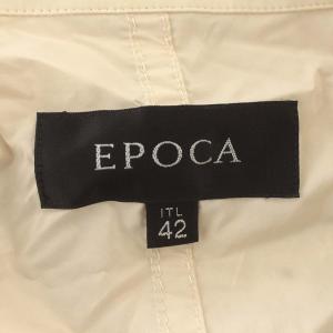 EPOCA トレンチコート ナイロン 薄手 ロング コート 42 M ベージュ