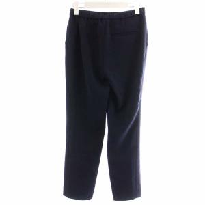Theory 20SS CLASSIC CREP TREECA PULL テーパードパンツ ロング 0 7号 S 紺 ネイビー