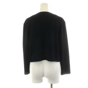 LEONARD ファッション 20AW カーディガン ボレロ 40 M 紺 ネイビー