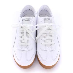 Maison Kitsuné ×PUMA ROMA 380223-01 Rスニーカー レザー 26.5cm ホワイト