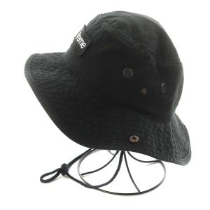 Supreme Military Boonie ハット 帽子 コットン ブラック