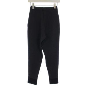 Theory 22AW DOUBLE KNIT LT N SLOCHY JOGGER ジョガーパンツ テーパード ストレッチ XS チャコールグレー