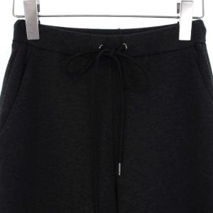 Theory 22AW DOUBLE KNIT LT N SLOCHY JOGGER ジョガーパンツ テーパード ストレッチ XS チャコールグレー