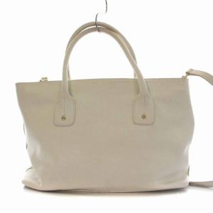 FURLA トートバッグ ショルダーバッグ 2WAY レザー 白 ホワイト