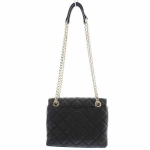 kate spade new york ショルダーバッグ キルティングバッグ レザー チェーン 黒 ブラック