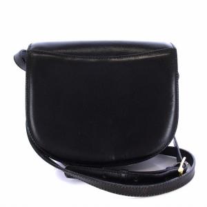 BALLY ショルダーバッグ クロスボディバッグ レザー ゴールド色金具 黒 ブラック