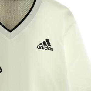 adidas テーラーメイド TaylorMade ゴルフウェア ナイロントレーナー プルオーバー Vネック 長袖 2way 裏地メッシュ